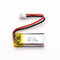 IEC62133 451225 3,7 bateria de V 100mah Lipo